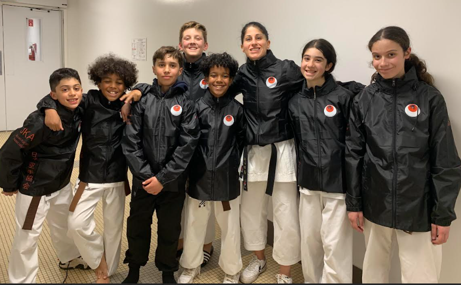 Koshi Kai Karate students and instructor